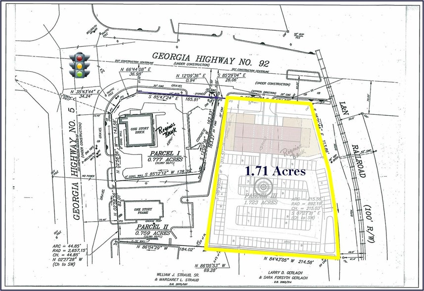 10204 Highway 92, Woodstock, GA for rent - Site Plan - Image 2 of 2