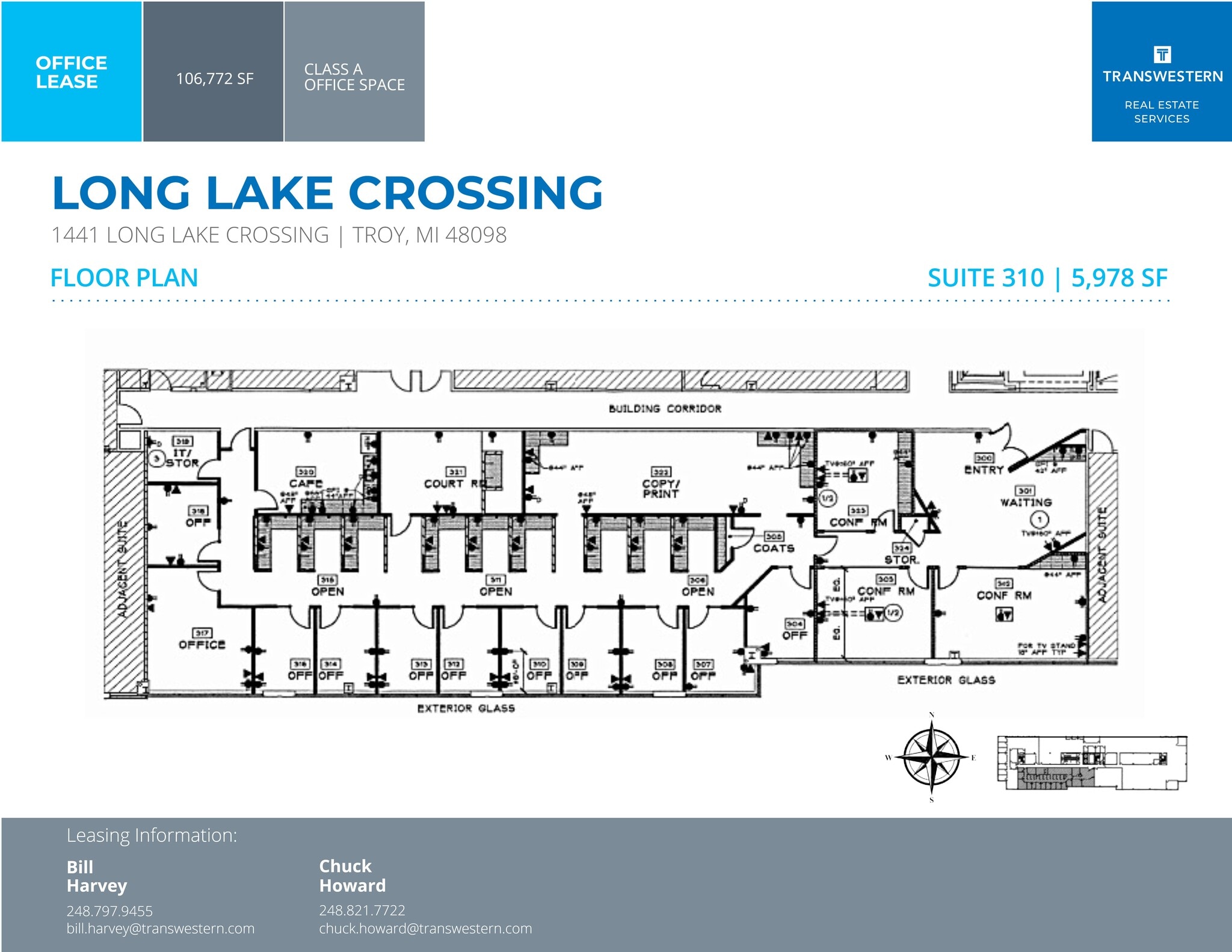 1441 W Long Lake Rd, Troy, MI to rent Site Plan- Image 1 of 1