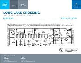 1441 W Long Lake Rd, Troy, MI to rent Site Plan- Image 1 of 1