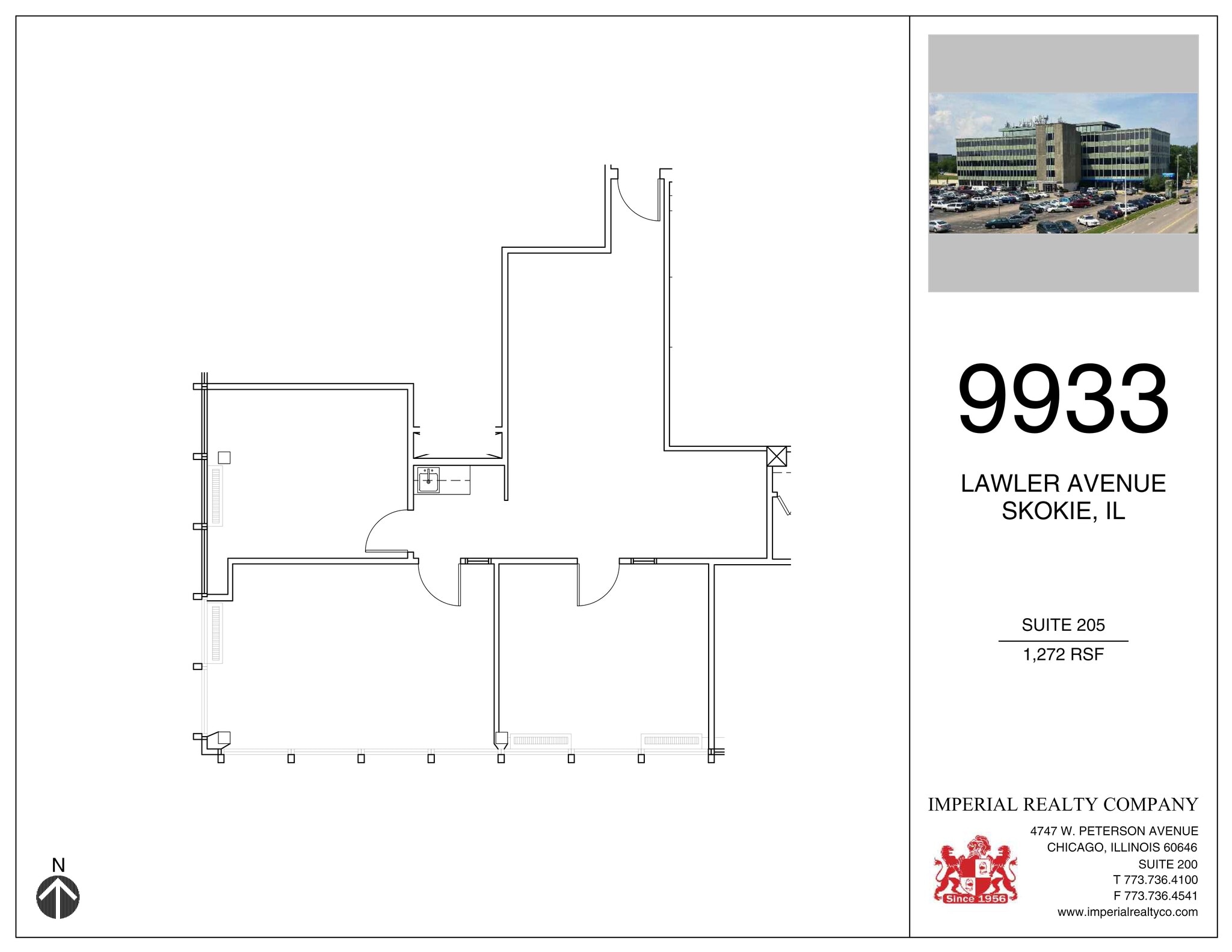 9933 Lawler Ave, Skokie, IL for rent Site Plan- Image 1 of 1