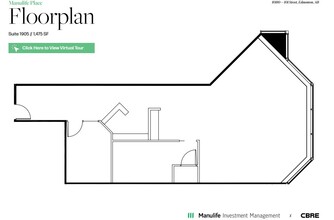 10180 101 St NW, Edmonton, AB for rent Floor Plan- Image 1 of 1