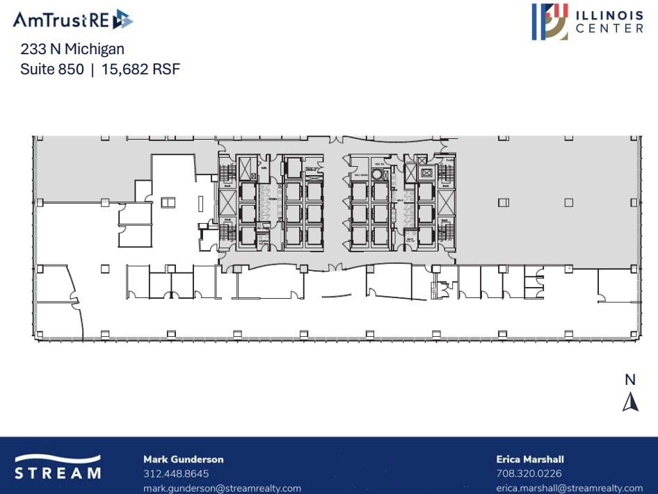 233 N Michigan Ave, Chicago, IL to rent Floor Plan- Image 1 of 1