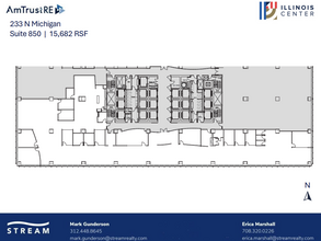 233 N Michigan Ave, Chicago, IL for rent Floor Plan- Image 1 of 1