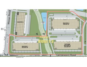 MidPointe Logistics Centre, San Marcos, TX for rent Site Plan- Image 2 of 3