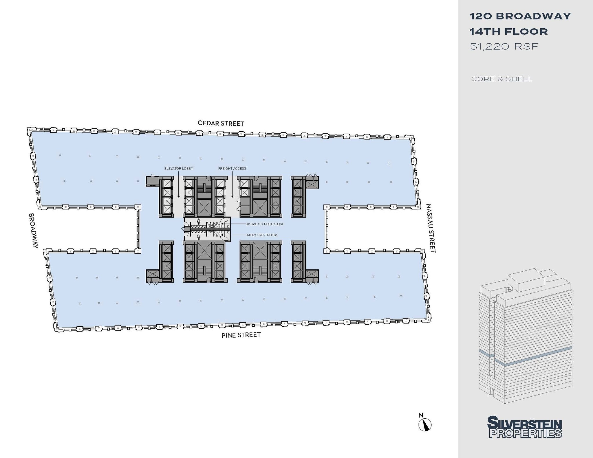 120 Broadway, New York, NY to rent Floor Plan- Image 1 of 3