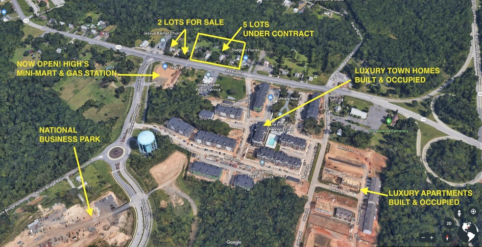 Two parcels of land on Jessup Rd portfolio of 2 properties for sale on LoopNet.co.uk - Building Photo - Image 1 of 3