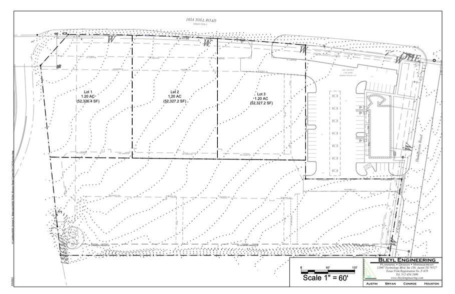 183A & Huddleston Road, Leander, TX for sale - Site Plan - Image 1 of 1