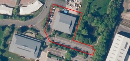 Unit 6 Ffordd Richard Davies, St Asaph, CLW - AERIAL  map view