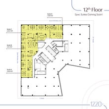 1220 L St NW, Washington, DC to rent Floor Plan- Image 1 of 6