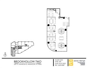 2301 E Lamar Blvd, Arlington, TX for rent Floor Plan- Image 2 of 2