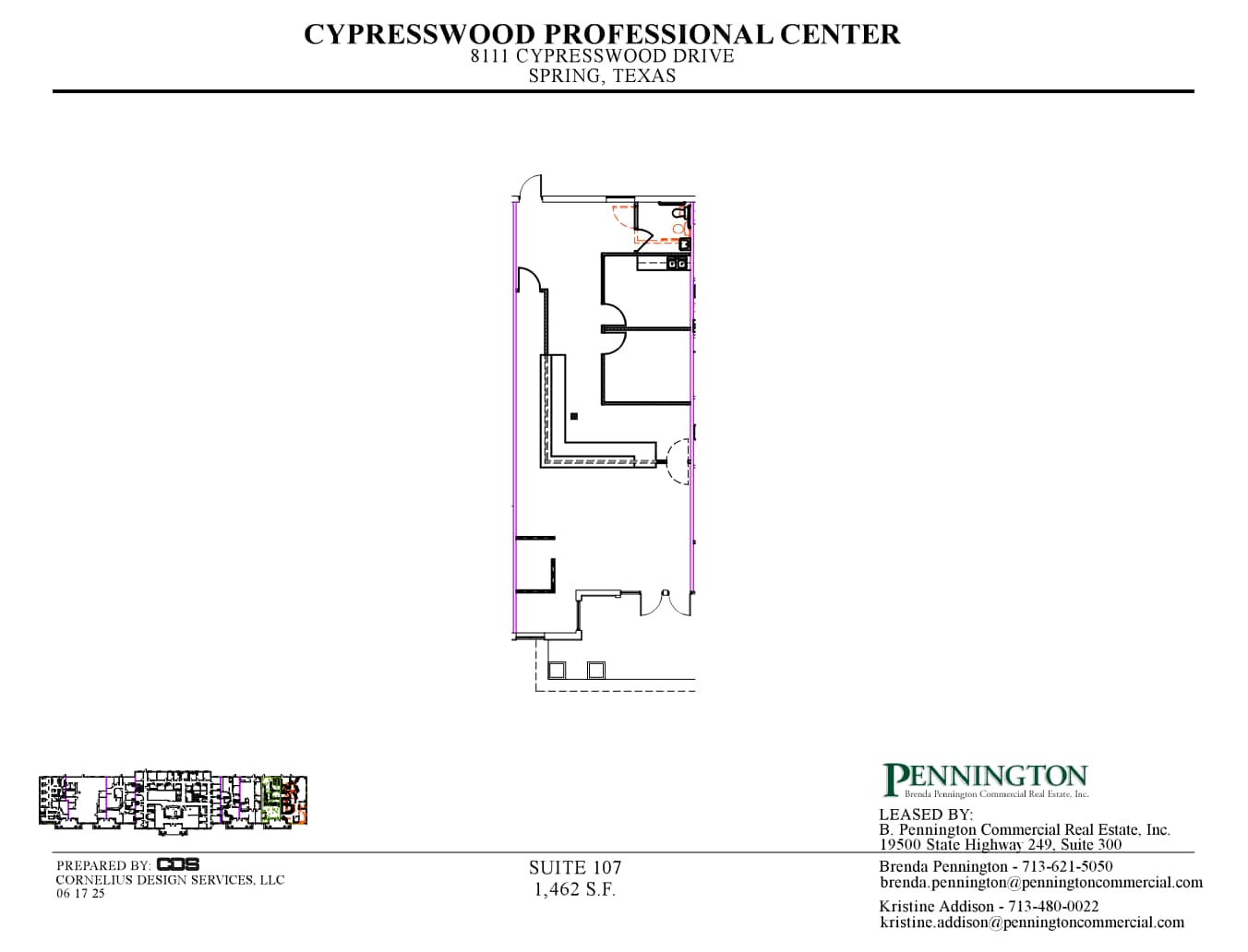 8111 Cypresswood Dr, Spring, TX to rent Floor Plan- Image 1 of 1