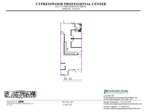 8111 Cypresswood Dr, Spring, TX to rent Floor Plan- Image 1 of 1