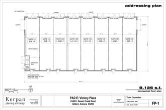 2343 E Queen Creek, Gilbert, AZ for rent Floor Plan- Image 2 of 2