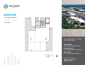 300 Tri State International, Lincolnshire, IL for rent Floor Plan- Image 1 of 1