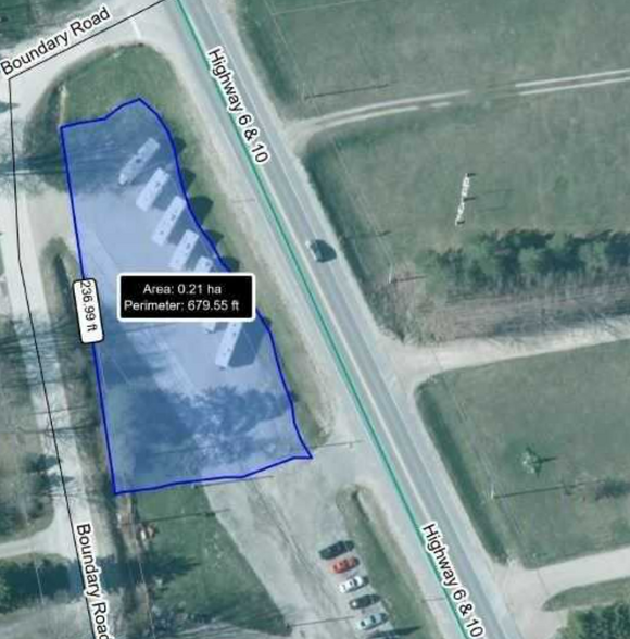 6 & 10 Hwy, Chatsworth, ON for rent - Site Plan - Image 1 of 6