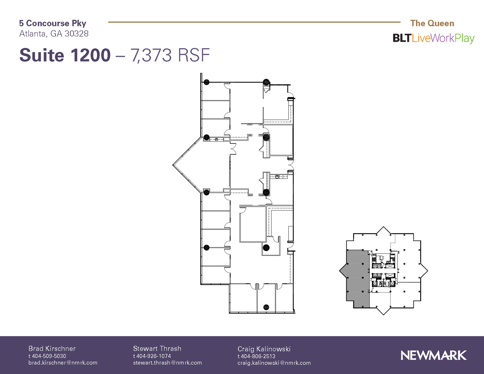 6 Concourse Pky NE, Atlanta, GA to rent Floor Plan- Image 1 of 1