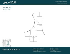 770 S Post Oak Ln, Houston, TX for rent Floor Plan- Image 1 of 2