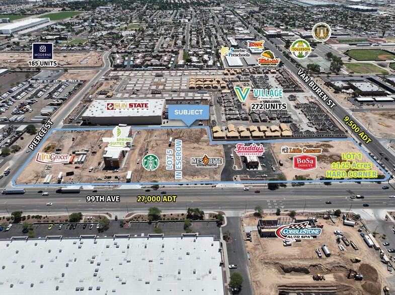 NE Van Buren St & 99th Ave, Tolleson, AZ for rent - Building Photo - Image 2 of 12