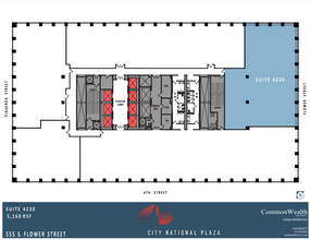 515 S Flower St, Los Angeles, CA for rent Floor Plan- Image 1 of 1