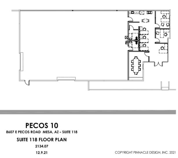8607 E Pecos Rd, Mesa, AZ to rent Floor Plan- Image 1 of 1