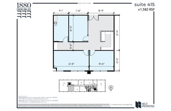 1880 Century Park E, Los Angeles, CA to rent Floor Plan- Image 2 of 9