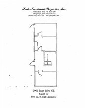 2901 Juan Tabo Blvd NE, Albuquerque, NM to rent Site Plan- Image 1 of 1
