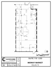 3939 Frankford Rd, Dallas, TX for rent Site Plan- Image 1 of 1