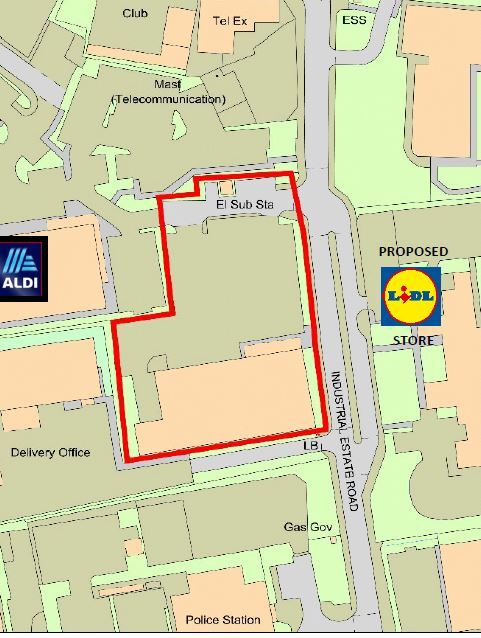 Industrial Estate Rd, Llangefni for sale Site Plan- Image 1 of 1