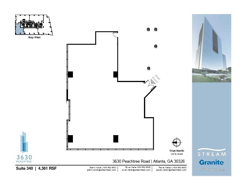 3630 Peachtree Rd NE, Atlanta, GA to rent Floor Plan- Image 1 of 1