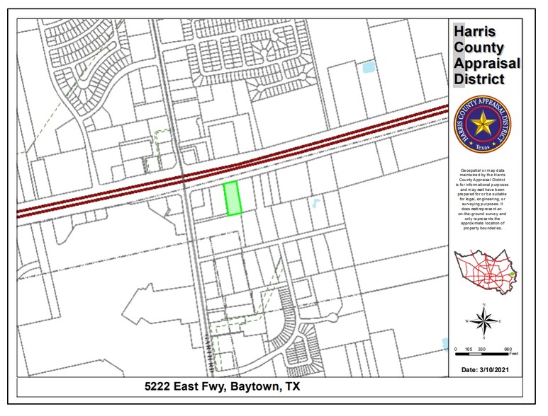 5222 I-10 East, Baytown, TX for sale - Plat Map - Image 1 of 1