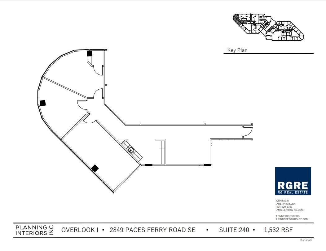 2849 Paces Ferry Rd SE, Atlanta, GA to rent Floor Plan- Image 1 of 1