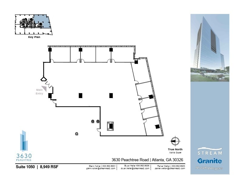 3630 Peachtree Rd NE, Atlanta, GA to rent Floor Plan- Image 1 of 1