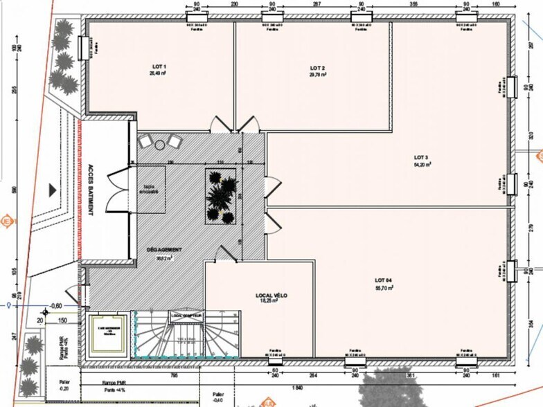 Office in Bourgoin-Jallieu for sale - Floor Plan - Image 3 of 3