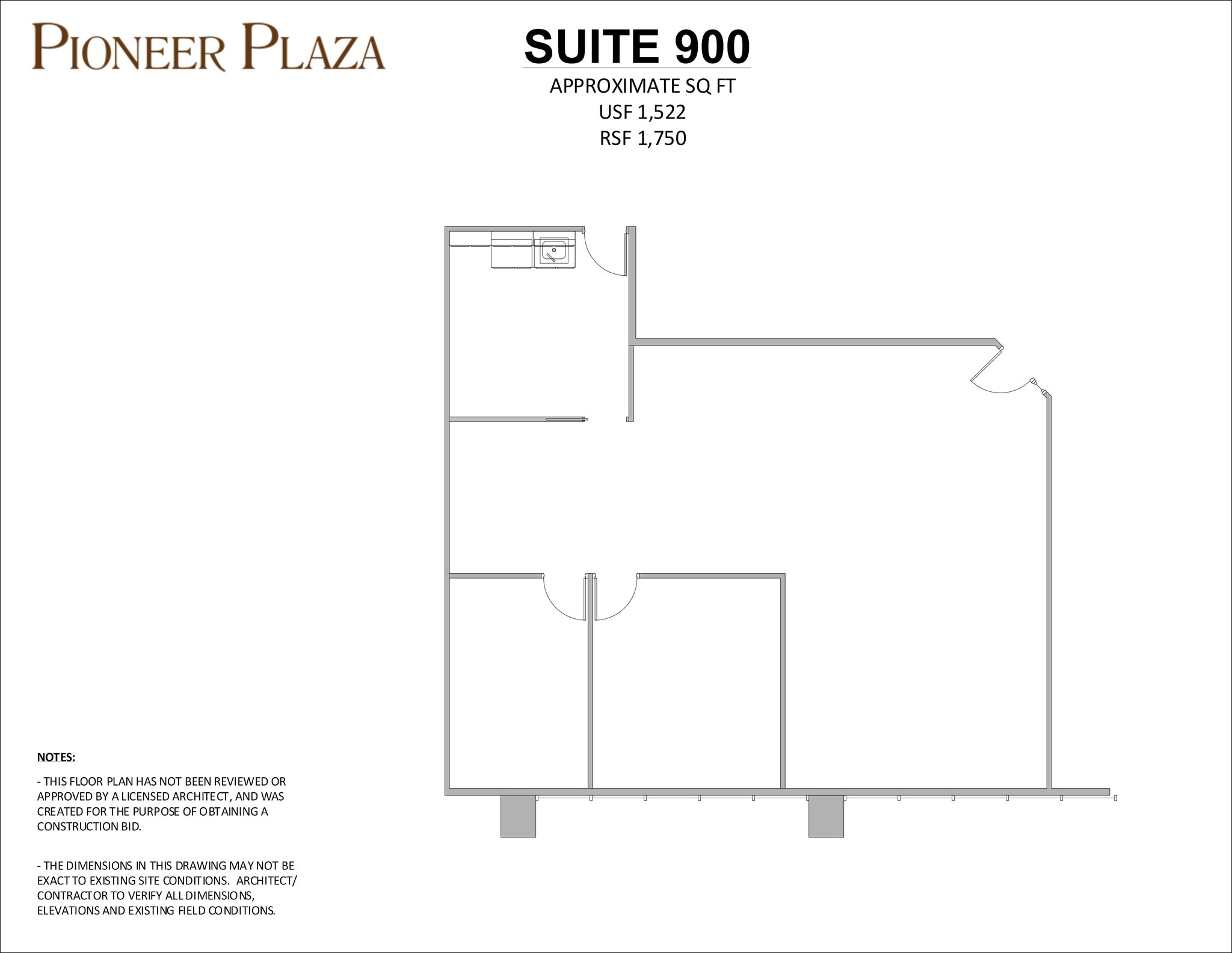 900 Fort Street Mall, Honolulu, HI to rent Site Plan- Image 1 of 1