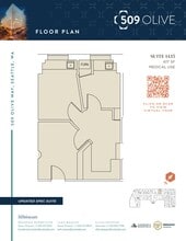 509 Olive Way, Seattle, WA to rent Floor Plan- Image 1 of 1
