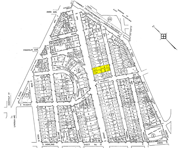 75 Orient Way, Rutherford, NJ for sale - Plat Map - Image 1 of 1