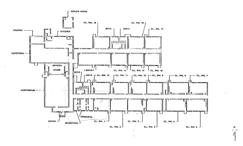 156 N Flag Chapel Rd, Jackson, MS for sale - Floor Plan - Image 2 of 3