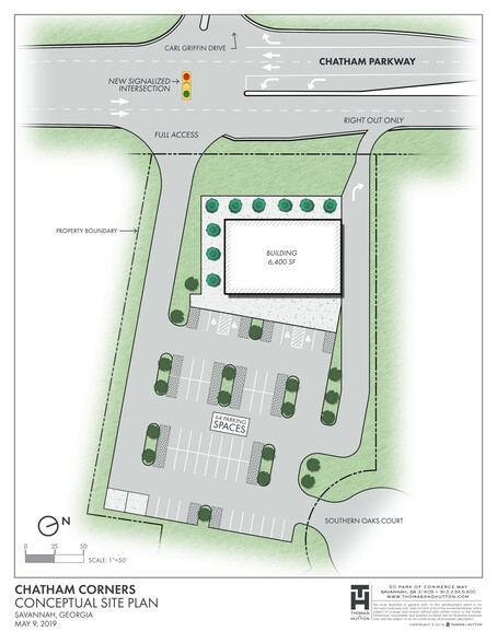 19 Southern Oaks, Savannah, GA for sale - Site Plan - Image 2 of 2