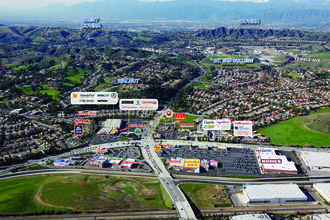 21630-21818 Valley Blvd, Walnut, CA - aerial  map view