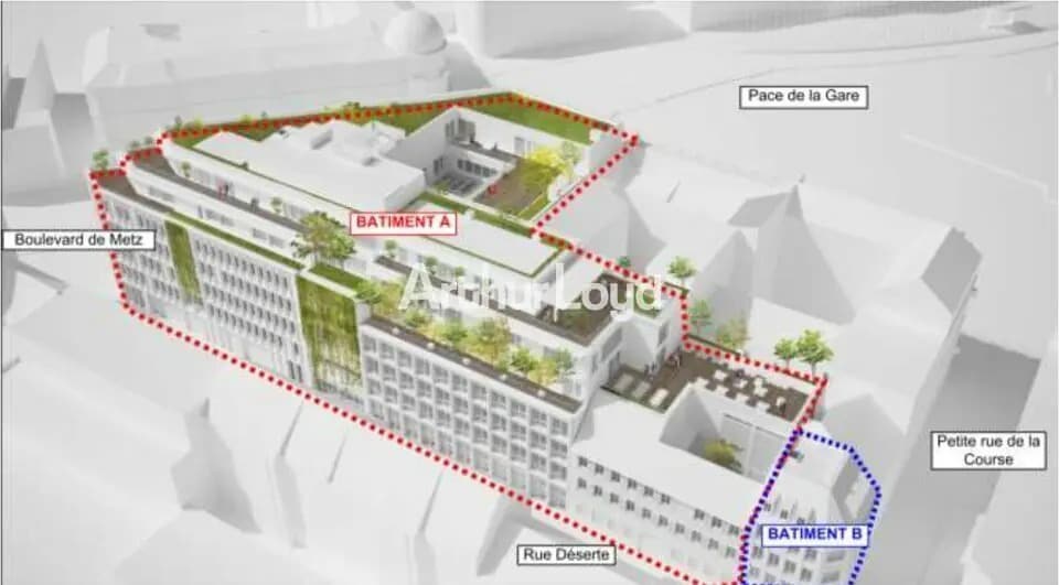 Office in Strasbourg to rent - Site Plan - Image 3 of 5