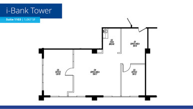 5050 Poplar Ave, Memphis, TN for rent Floor Plan- Image 1 of 1