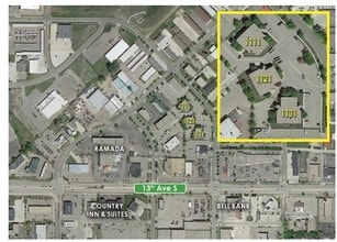 1131 Westrac Dr, Fargo, ND - AERIAL  map view