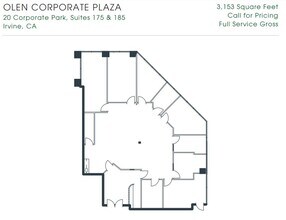 20 Corporate Park, Irvine, CA for rent Floor Plan- Image 1 of 1