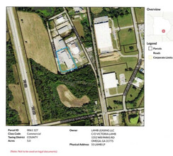 55 Lamb Loop, Tifton, GA - aerial  map view