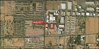 2435 E Pecan Rd, Phoenix, AZ - aerial  map view