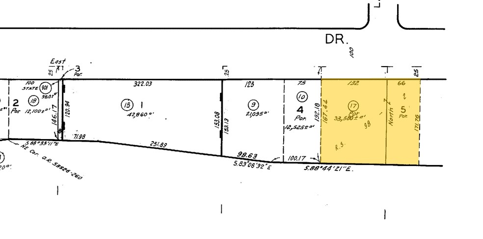 12660 Riverside Dr, Valley Village, CA for rent - Plat Map - Image 2 of 28