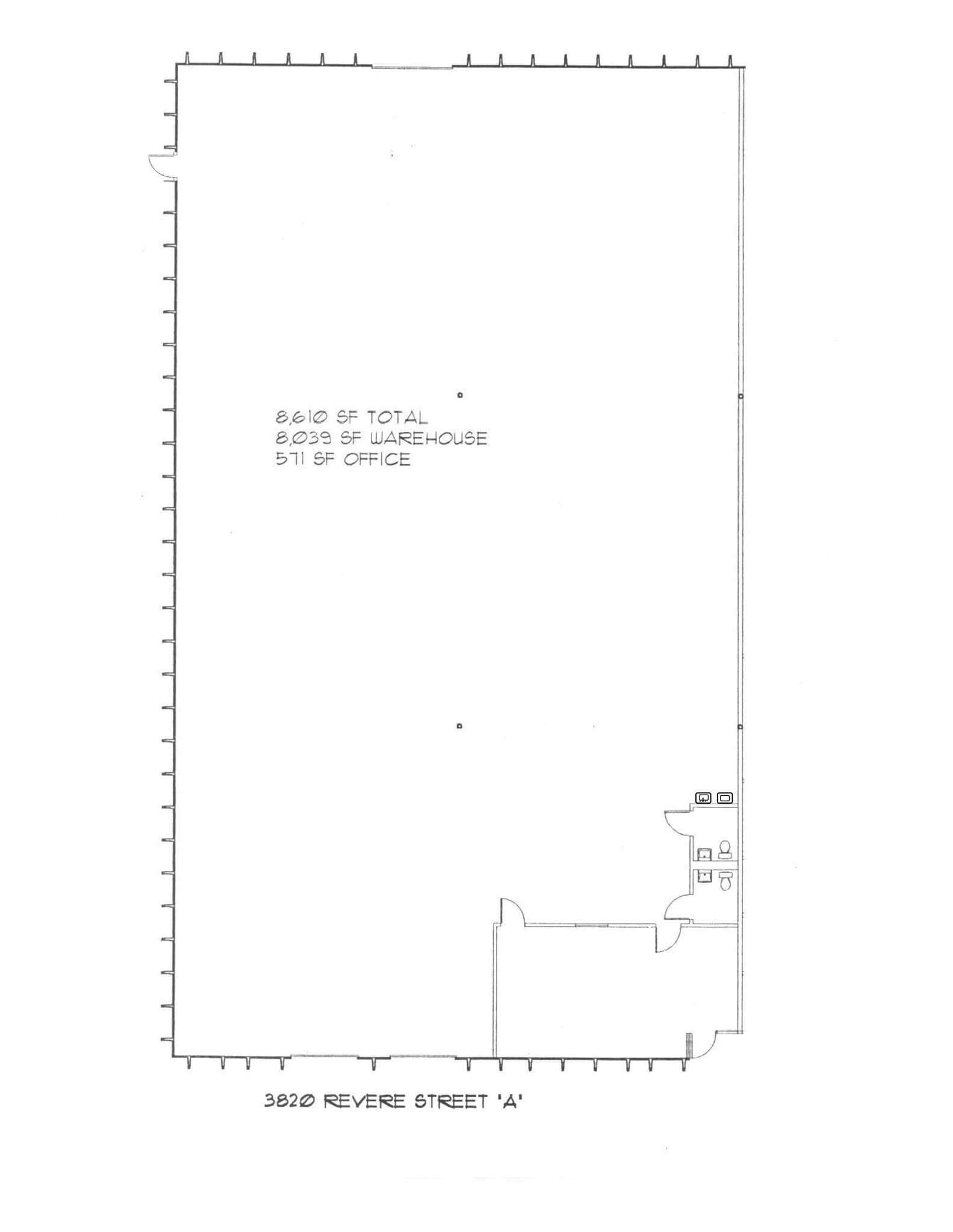 3800 Revere St, Denver, CO to rent Site Plan- Image 1 of 1