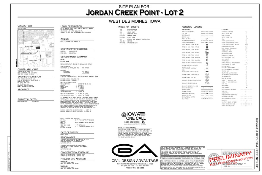 6840-6880 E.P True Pky, West Des Moines, IA for rent - Site Plan - Image 2 of 15