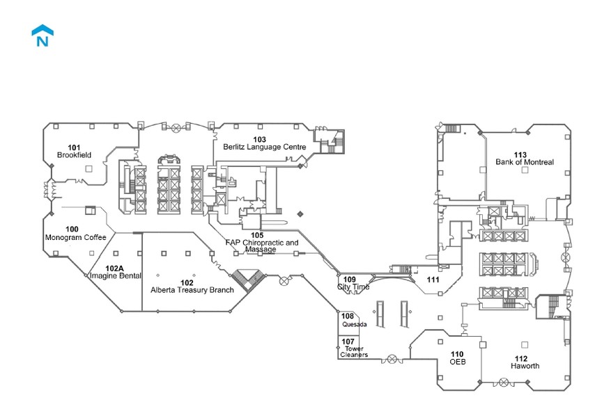 425 1st St SW, Calgary, AB for rent - Site Plan - Image 3 of 3