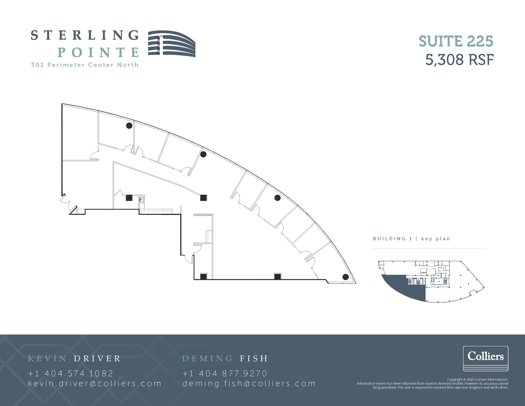 301 Perimeter Ctr N, Atlanta, GA to rent Floor Plan- Image 1 of 2